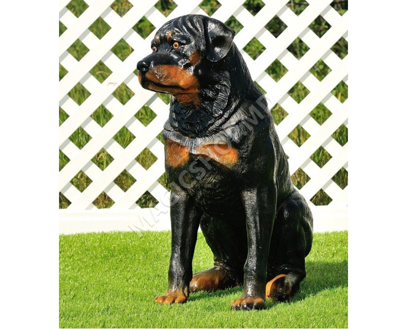 Figurina Cera Rottweiler